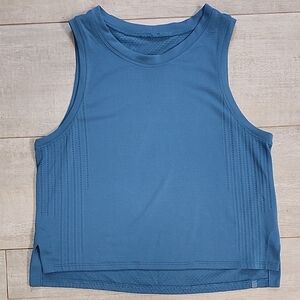 lululemon athletica Blue Tank Top